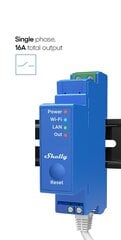 Смарт реле Wi-Fi / Bluetooth / LAN Shelly PRO 1 цена и информация | Системы безопасности, контроллеры | kaup24.ee