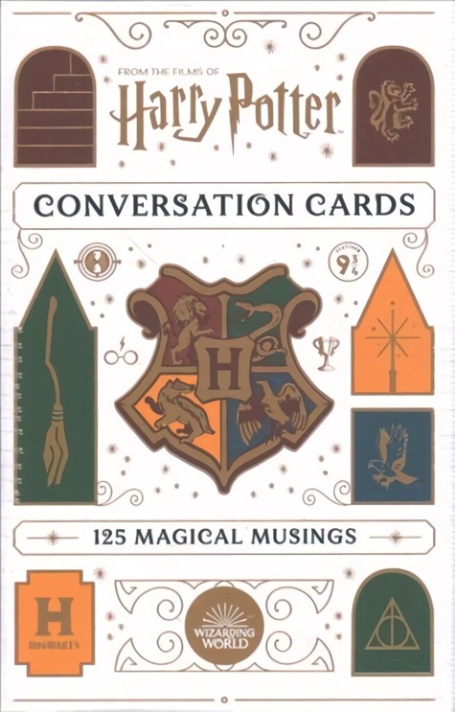 Harry Potter: Conversation Cards: 125 Magical Musings цена и информация | Tervislik eluviis ja toitumine | kaup24.ee