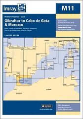 Imray Chart M11: Gibraltar to Cabo de Gata and Morocco New edition цена и информация | Книги о питании и здоровом образе жизни | kaup24.ee