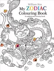 My Zodiac Colouring Book: A Sophisticated Activity Book hind ja info | Värviraamatud | kaup24.ee