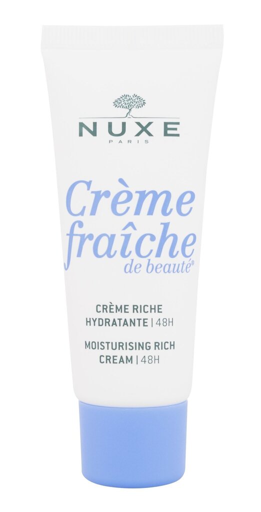 Niisutav näokreem kuivale nahale Nuxe Creme Fraiche, 30 ml hind ja info | Näokreemid | kaup24.ee