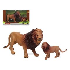 Metslooma komplekt lõvi (2 pcs) hind ja info | Poiste mänguasjad | kaup24.ee