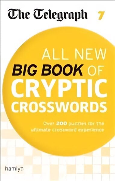 Telegraph All New Big Book of Cryptic Crosswords 7 цена и информация | Tervislik eluviis ja toitumine | kaup24.ee