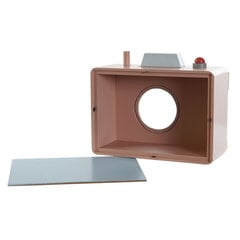 Rahakassa DKD Home Decor oranž roosa fotokaamera puit MDF (2 pcs) hind ja info | Originaalsed rahakassad | kaup24.ee