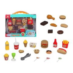 Mänguasjade komplekt Burger Set (28 x 20 cm) hind ja info | Tüdrukute mänguasjad | kaup24.ee