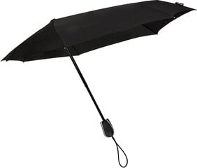Ветроустойчивый механический зонт STORMini черный цена и информация | Женские зонты | kaup24.ee