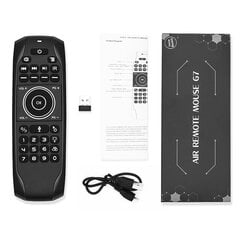 Pult G7V Pro Voice Air mouse + gyro + Blacklit hind ja info | Smart TV tarvikud | kaup24.ee