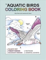 Aquatic Birds Coloring Book hind ja info | Värviraamatud | kaup24.ee