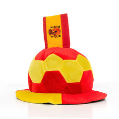 Футбольная шляпа, испанский флаг цена и информация | Карнавальные костюмы | kaup24.ee