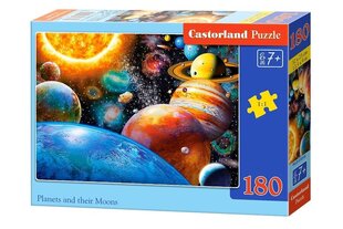 Pusle Castorland Planets and their Moons, 180 tk цена и информация | Пазлы | kaup24.ee