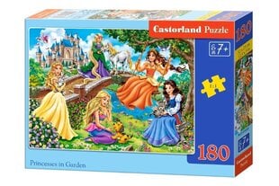 Пазл Castorland Принцессы в саду, 180 деталей цена и информация | Пазлы | kaup24.ee
