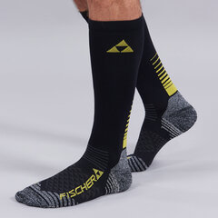 Suusasokid Fischer XS Socks Long, must hind ja info | Naiste sokid | kaup24.ee