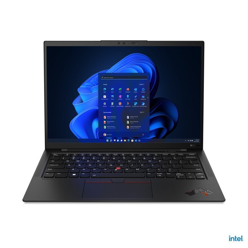 Lenovo ThinkPad X1 14 " 1920 x 1200 i5-1240P 16 GB SSD 256 GB Windows 11 Pro hind ja info | Sülearvutid | kaup24.ee