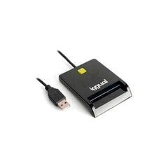 Iggual smart card reader IGG316740 цена и информация | Адаптеры и USB-hub | kaup24.ee