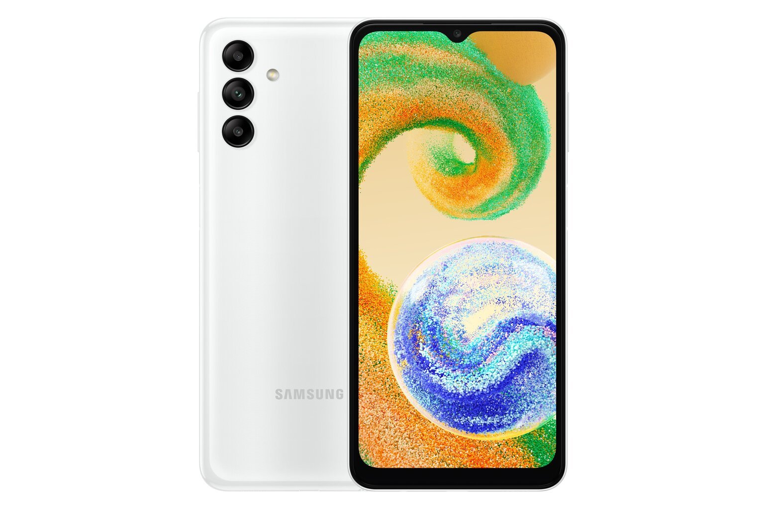 Samsung Galaxy A04s 3/32GB SM-A047FZWUEUE White hind ja info | Telefonid | kaup24.ee