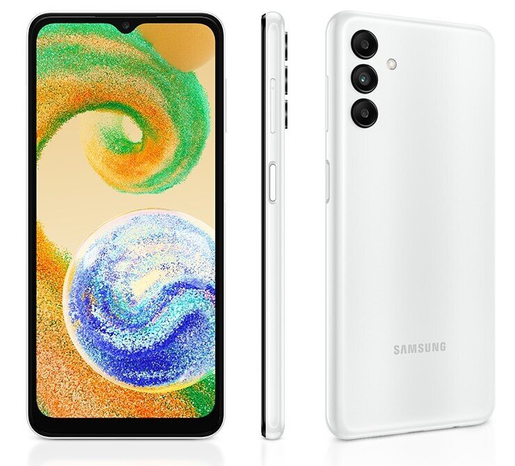 Samsung Galaxy A04s 3/32GB SM-A047FZWUEUE White hind ja info | Telefonid | kaup24.ee