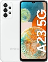 Samsung Galaxy A23 5G Dual SIM 4/64GB White SM-A236BZWUEUE цена и информация | Мобильные телефоны | kaup24.ee