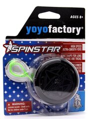 Игрушка YOYO FACTORY Spinstar, черная цена и информация | Настольные игры | kaup24.ee