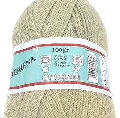 Пряжа для вязания Lanoso Dorena, цвет 13215, 100 г цена и информация | Принадлежности для вязания | kaup24.ee