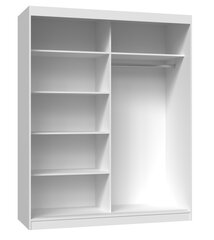 Шкаф Iga 160см, белый цена и информация | Шкафы | kaup24.ee