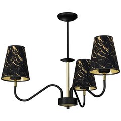 Подвесной светильник Milagro HERMES Black/Gold 3xE27 цена и информация | Люстры | kaup24.ee