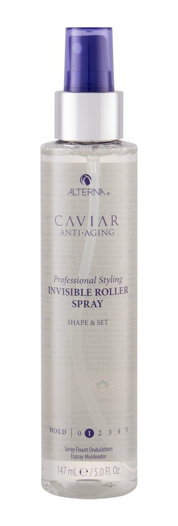 Juuksesprei lokkide modelleerimiseks Alterna Caviar Invisible Roller, 147 ml hind ja info | Viimistlusvahendid juustele | kaup24.ee