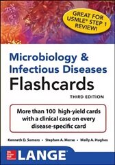 Microbiology & Infectious Diseases Flashcards, Third Edition 3rd edition hind ja info | Majandusalased raamatud | kaup24.ee