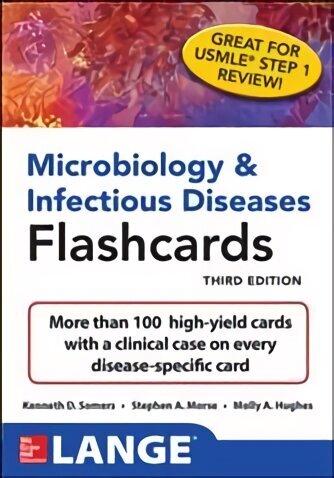 Microbiology & Infectious Diseases Flashcards, Third Edition 3rd edition hind ja info | Majandusalased raamatud | kaup24.ee