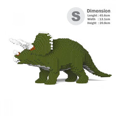 Konstruktor Jekca ST19DN01-M01, Triceratops, 1690 tk цена и информация | Конструкторы и кубики | kaup24.ee