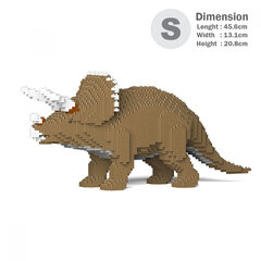 Konstruktor Jekca ST19DN01-M02, Triceratops, 1690 tk hind ja info | Klotsid ja konstruktorid | kaup24.ee