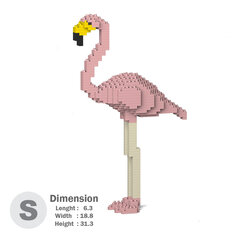 3D Konstruktor Jekca ST19BD17-M02 ® Flamingo hind ja info | Klotsid ja konstruktorid | kaup24.ee