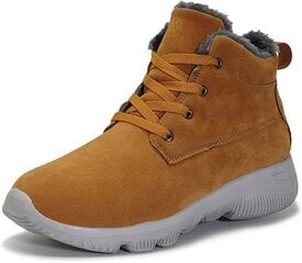 Ботинки Hsyooes унисекс, коричневые цена и информация | Мужские ботинки | kaup24.ee