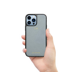 ZILLIONAIRE iPhone 13 Pro Max (6,7″) Pebbled Nahast Ümbris – Helesinine цена и информация | Чехлы для телефонов | kaup24.ee