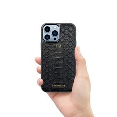 ZILLIONAIRE iPhone 13 Pro Max (6,7″) Python Nahast Ümbris – Must hind ja info | Telefoni kaaned, ümbrised | kaup24.ee