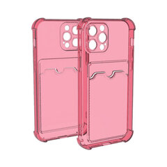 Чехол Shockproof Card для iPhone 13 Pro Max (6,7″) — Розовый цена и информация | Чехлы для телефонов | kaup24.ee