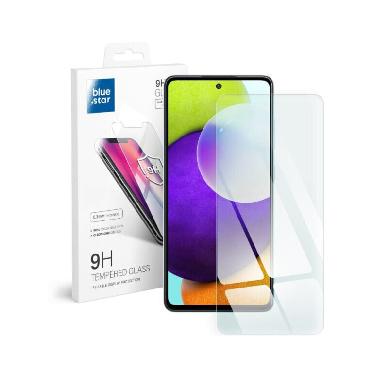 Samsung Galaxy A53 5G (6,5″) ekraanikaitseklaas Blue Star 9H цена и информация | Ekraani kaitsekiled | kaup24.ee