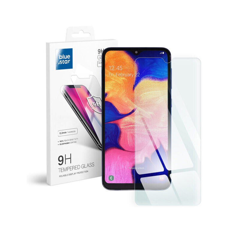 Samsung Galaxy A02s (6,5″) ekraanikaitseklaas Blue Star 9H цена и информация | Ekraani kaitsekiled | kaup24.ee