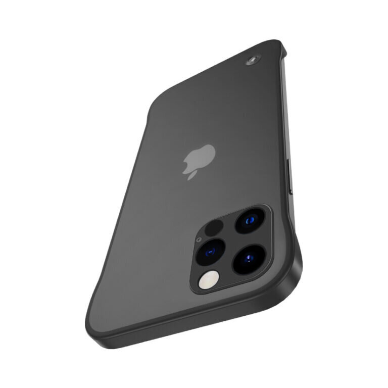 iPhone 13 (6,1″) raamita läbipaistev ümbris – Must hind ja info | Telefoni kaaned, ümbrised | kaup24.ee