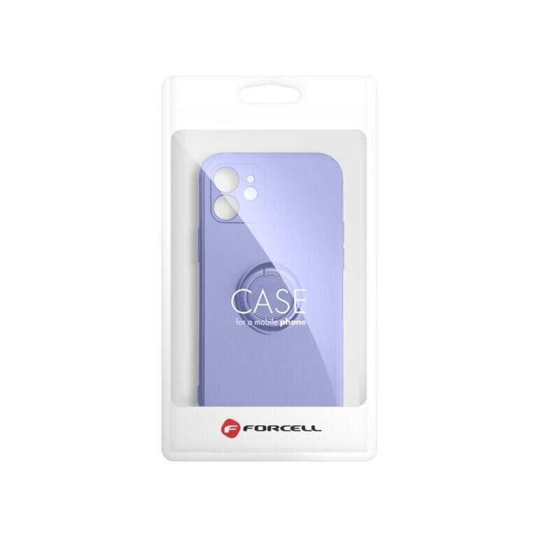 Forcell RING iPhone 13 Pro Max (6,5″) silikoonümbris – Lilla цена и информация | Telefoni kaaned, ümbrised | kaup24.ee