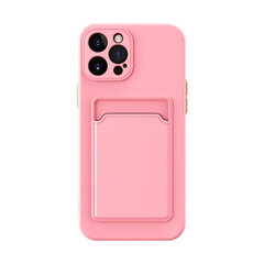 Чехол Card для iPhone 13 Pro Max (6,7″) — Розовый цена и информация | Чехлы для телефонов | kaup24.ee