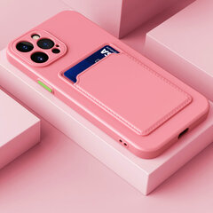 iPhone 13 Pro Max (6,7″) CARD ümbris – Roosa цена и информация | Чехлы для телефонов | kaup24.ee