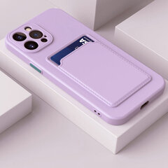 Чехол Card для iPhone 13 Pro Max (6,7″) — Сиреневый цена и информация | Чехлы для телефонов | kaup24.ee