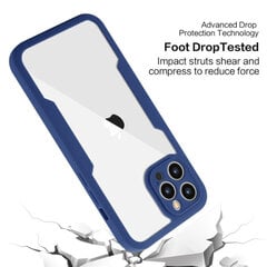 iPhone 13 Pro (6,1″) 360 Защитный чехол — Черный цена и информация | Чехлы для телефонов | kaup24.ee