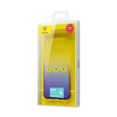 Baseus Glaze Case Impact Silicone Case for Samsung G955 Galaxy S8 Plus Transparent - Purple цена и информация | Чехлы для телефонов | kaup24.ee