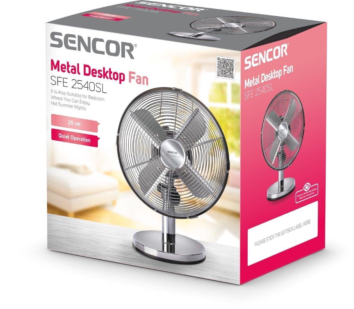 Ventilaator Sencor SFE 2540SL hind ja info | Ventilaatorid | kaup24.ee