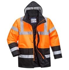Двухцветная дорожная куртка высокой видимости. цена и информация | Рабочая одежда | kaup24.ee