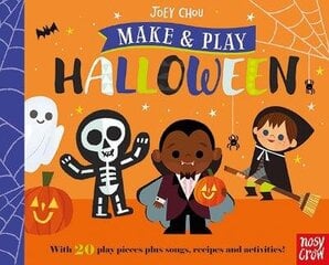 Make and Play: Halloween hind ja info | Väikelaste raamatud | kaup24.ee