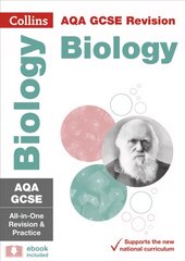 AQA GCSE 9-1 Biology All-in-One Complete Revision and Practice: Ideal for Home Learning, 2023 and 2024 Exams edition, AQA GCSE Biology All-in-One Revision and Practice цена и информация | Книги для подростков и молодежи | kaup24.ee