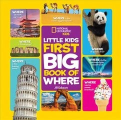 Little Kids First Big Book of Where цена и информация | Книги для подростков и молодежи | kaup24.ee