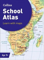 Collins School Atlas 6th Revised edition цена и информация | Книги для подростков и молодежи | kaup24.ee